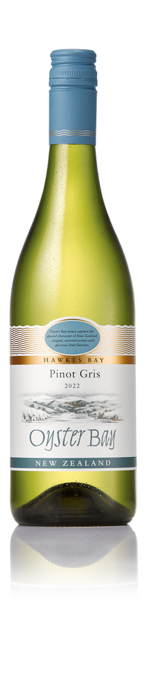 Oyster Bay Hawkes Bay New Zealand Pinot Gris Bottle Spritzed