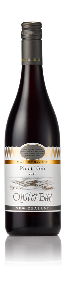 Oyster Bay Marlborough New Zealand Pinot Noir Bottle Reflect