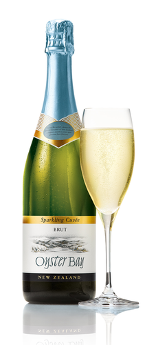 Oyster bay brut with glass cropped