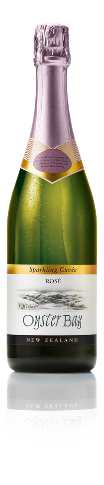 oyster bay sparkling rose wine bottle image